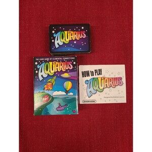 Aquarius v2.0 Card Game Looney Labs Complete
